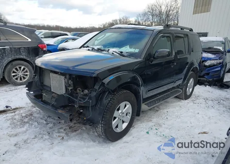 2012 Nissan Pathfinder Sv из США, поврежденный, VIN 5N1AR1NB5CC600070